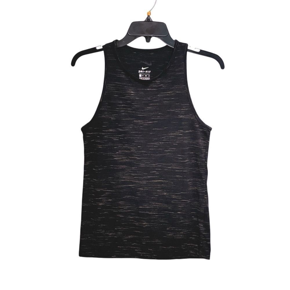 Nike | Dri-Fit Women's Black Tomboy Veneer Tank Top Size Small XS